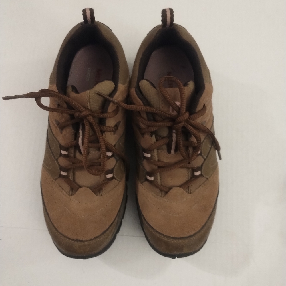 Merrell Azura Jaunt Otter Tan and Brown Athletic Shoes Women's 7